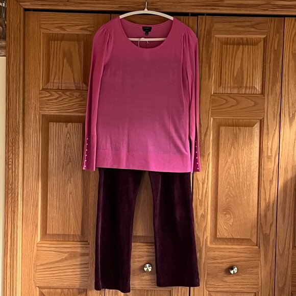 KUT FROM THE KLOTH -  Giselle Kick Flare Corduroy Pant -- NEW, no Tag - Picture 11 of 11